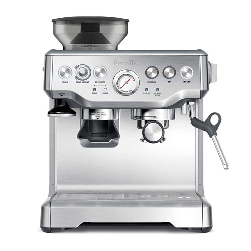 The Breville espresso machine is a great holiday gift idea for the coffee lover! #ABlissfulNest
