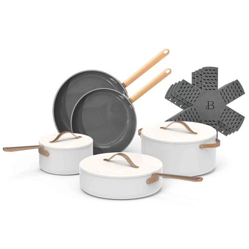 This ceramic 12 piece cookware set is a great gift for the chef! nofollow