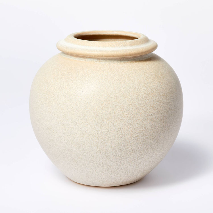 This pretty earthenware vase is only $25! #ABlissfulNest