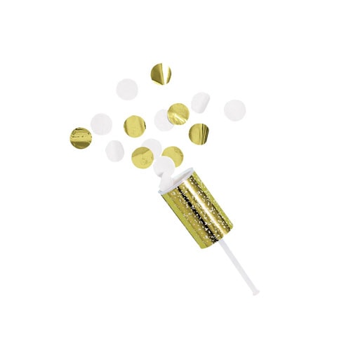 These gold confetti poppers are a New Year's Eve must have! #ABlissfulNest