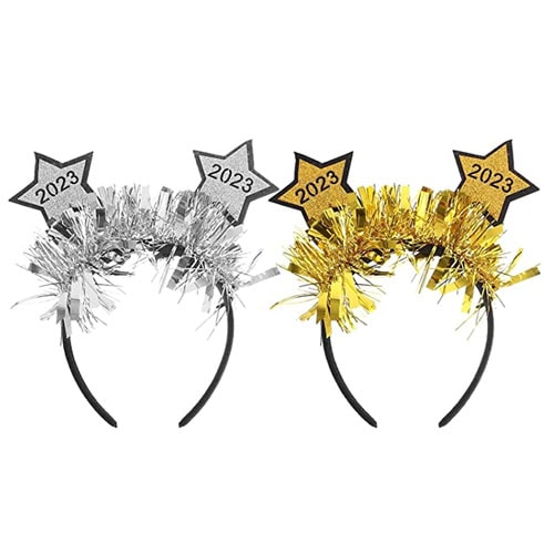 These New Year's headbands are a must have to ring in the New Year! #ABlissfulNest