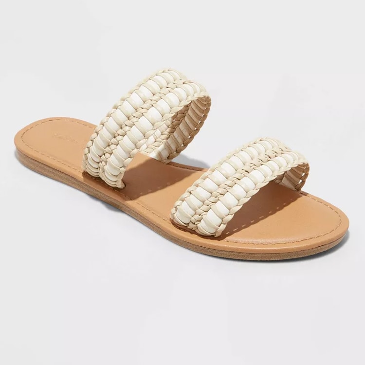 These slide sandals are perfect for spring and summer and all of your upcoming trips! #ABlissfulNest