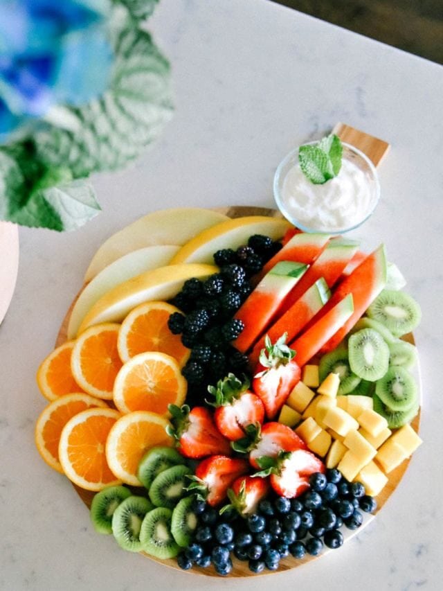Delicious Fruit Charcuterie Board Story