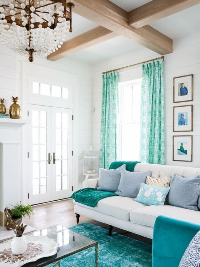 How To Decorate With Turquoise Story