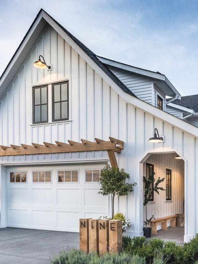 Gorgeous White Home Exterior Ideas Story