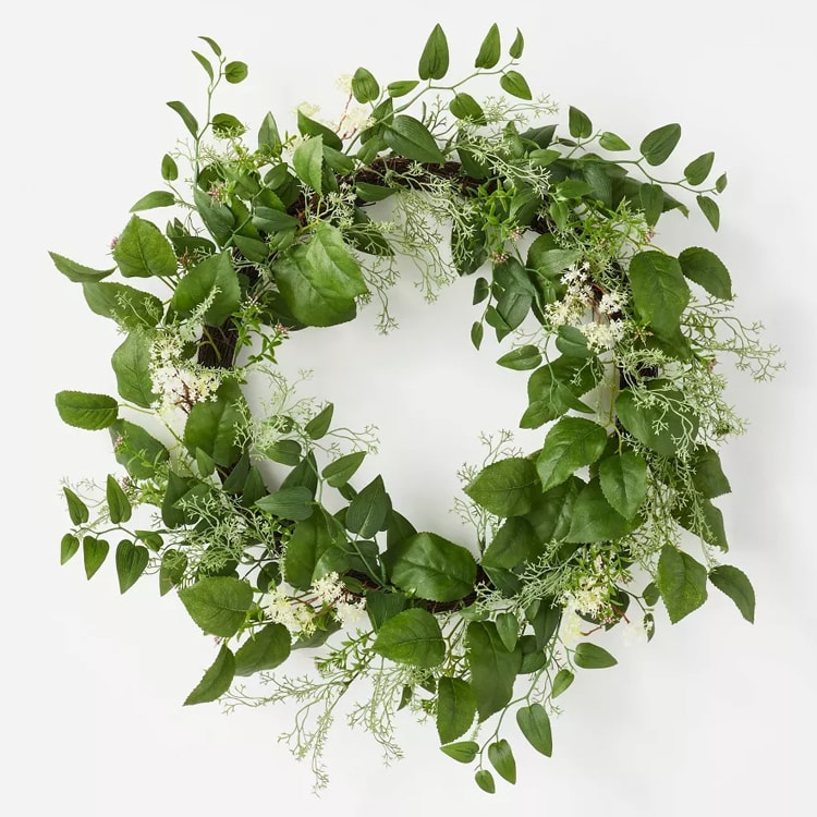 This wildflower wreath is only $40! #ABlissfulNest