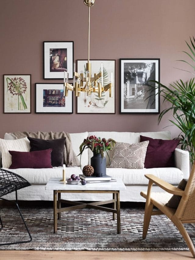 How To Decorate With Burgundy Story