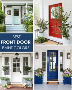 Best Front Door Paint Colors to Create Gorgeous Curb Appeal