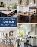 20 Modern Farmhouse Kitchens With Rustic Flare | A Blissful Nest