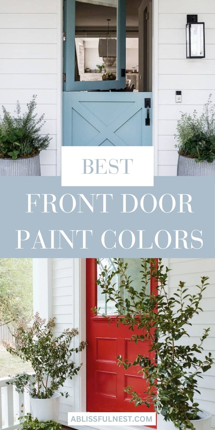 Best Front Door Paint Colors to Create Gorgeous Curb Appeal