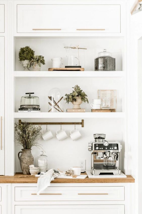 How to Set Up a Functional Kitchen Coffee Station (& Save Serious Space!) -  The Homes I Have Made