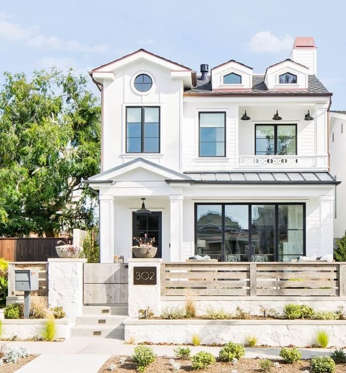 White Exterior House Ideas