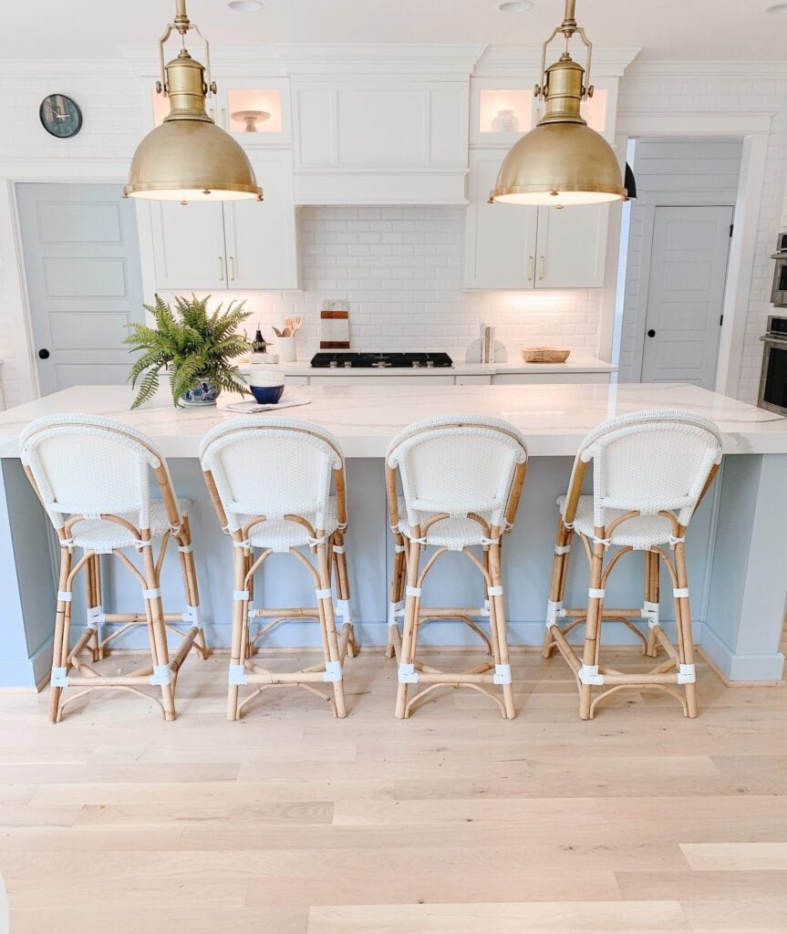 Best Blue Gray Kitchen Cabinet Colors - A Blissful Nest