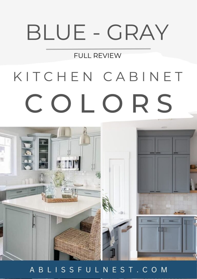 Best Blue Gray Kitchen Colors A Blissful Nest