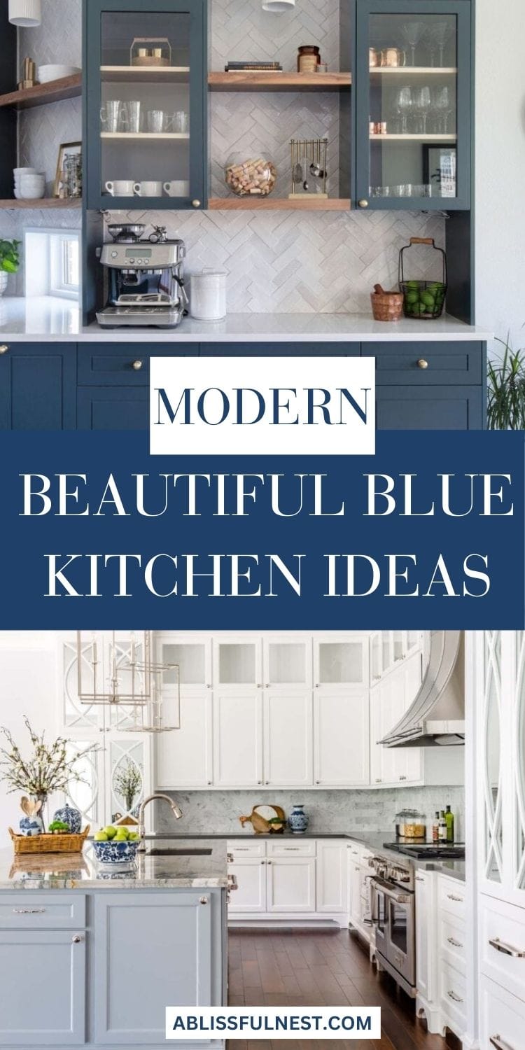 Beautiful Blue Kitchen Ideas - Blue Kitchen Cabinet Ideas