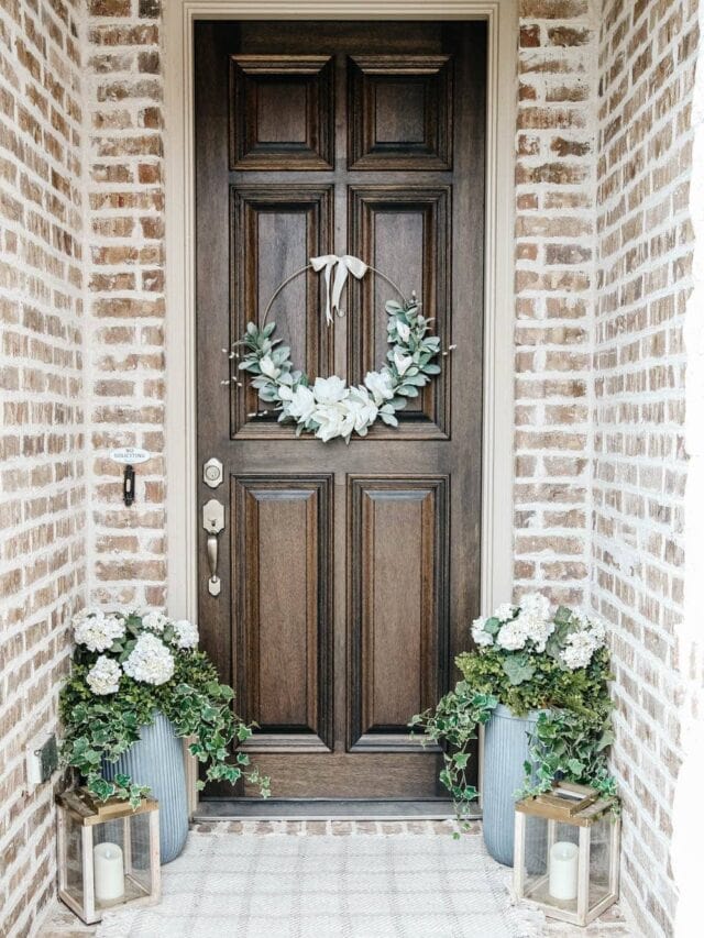 Beautiful Summer Wreaths And My Summer Porch Story