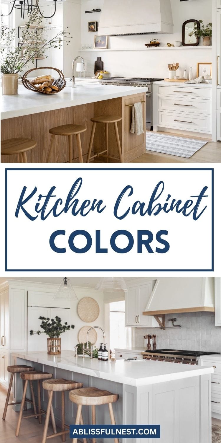 Kitchen Cabinet Colors | A Blissful Nest