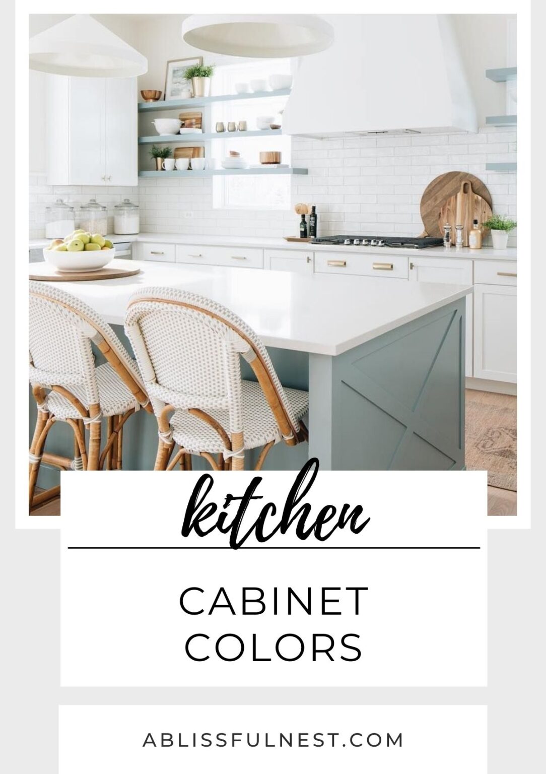 Kitchen Cabinet Colors | A Blissful Nest