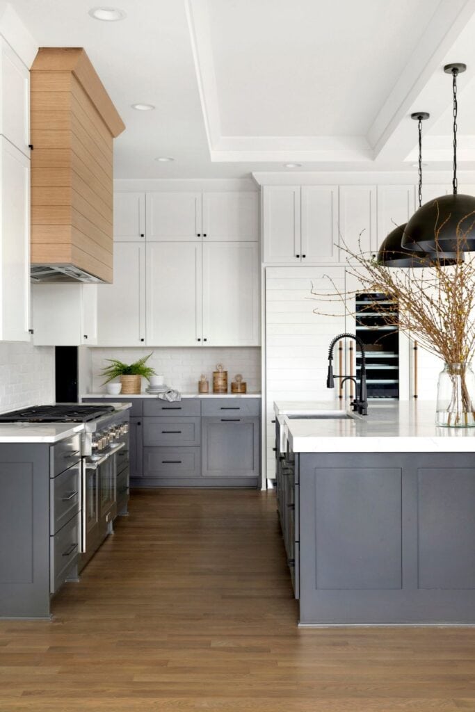 Modern Kitchen Cabinet Colors - A Blissful Nest