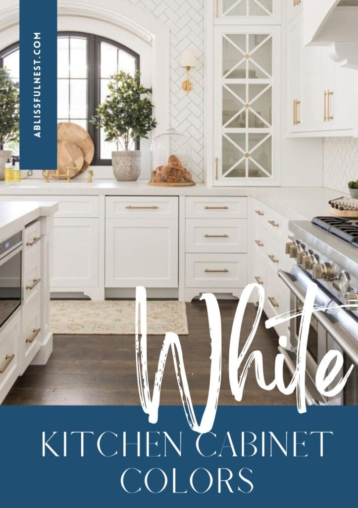 Best White Kitchen Cabinet Colors | A Blissful Nest