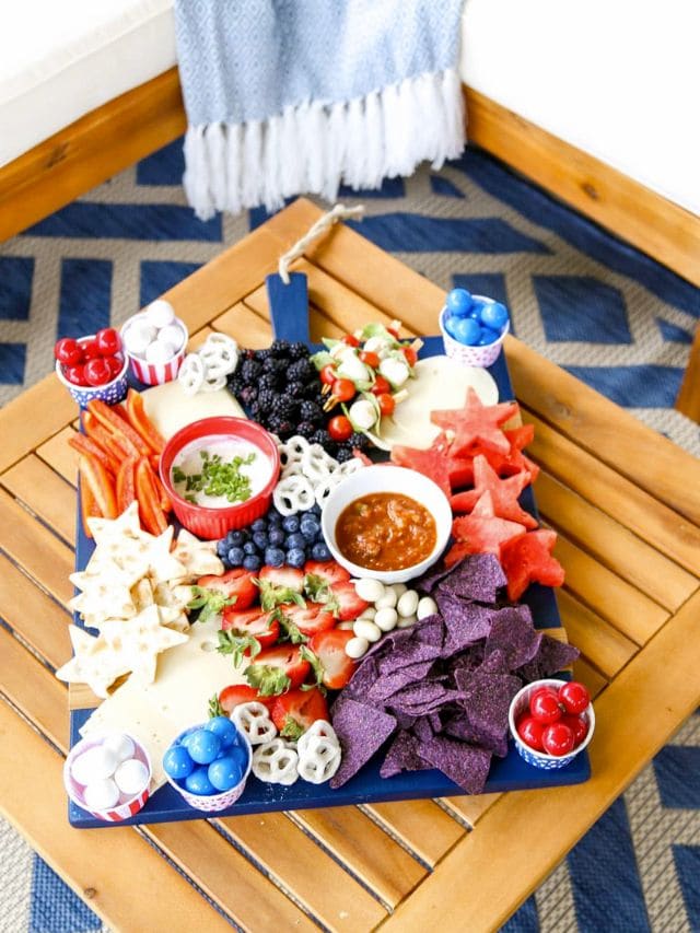 Ultimate 4th Of July Charcuterie Board Story