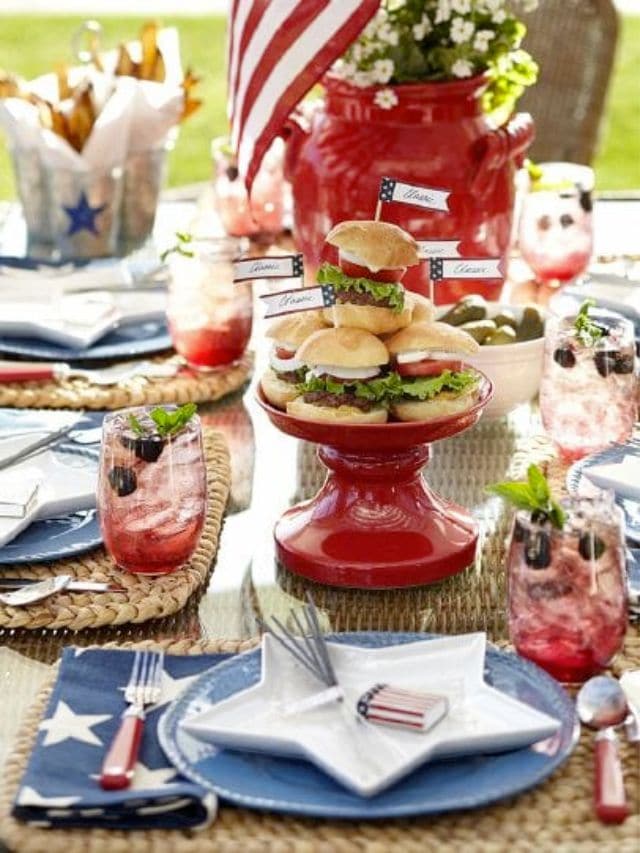 4th Of July Table Setting Ideas Story
