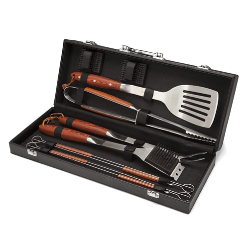 This 10 piece grilling set is a perfect gift idea for Father's Day! #ABlissfulNest