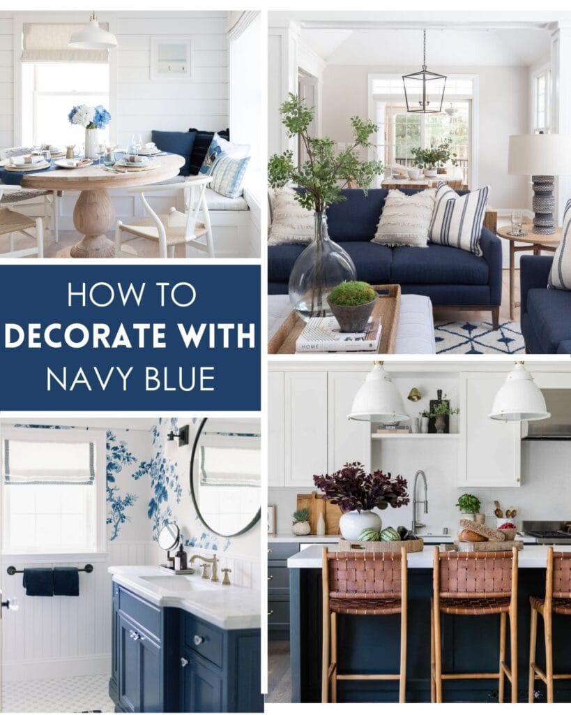 How To Decorate With Navy Blue