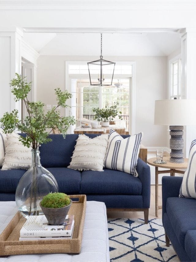 How To Decorate With Navy Blue Story