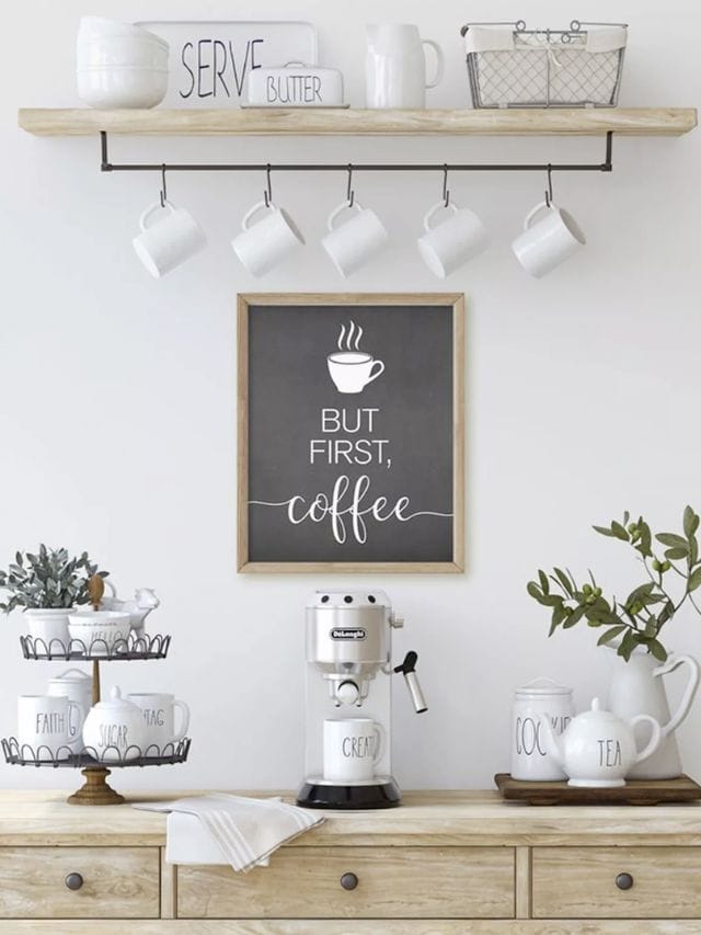 Home Coffee Station Ideas Story