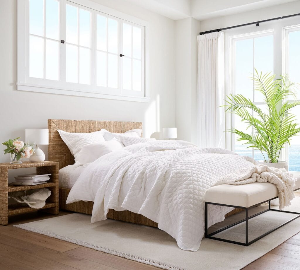 How To Layer A Bed Like Pottery Barn - A Blissful Nest