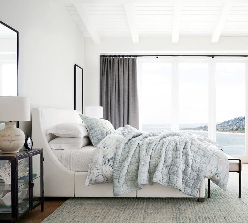 How To Layer A Bed Like Pottery Barn - A Blissful Nest