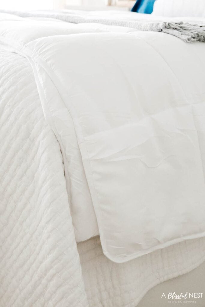 How To Layer A Bed For Winter - A Blissful Nest