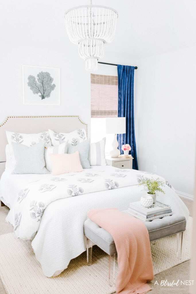 How To Layer A Bed With A Coverlet - A Blissful Nest
