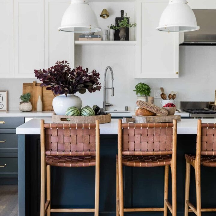 Image for Navy Blue Kitchen Cabinets