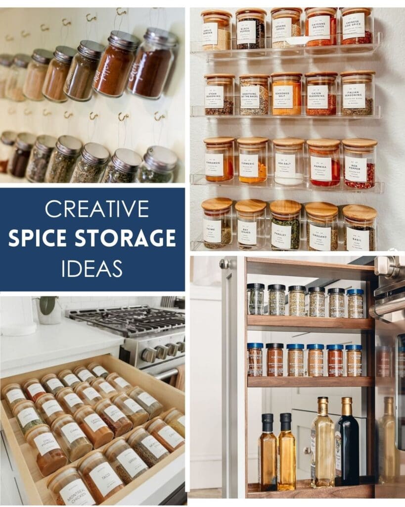 Creative Spice Storage Ideas - A Blissful Nest