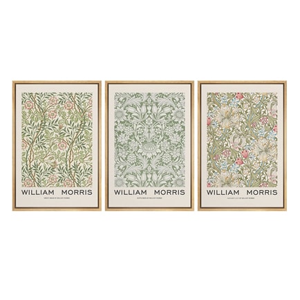 These floral artwork pieces are so pretty to add to your home! #ABlissfulNest