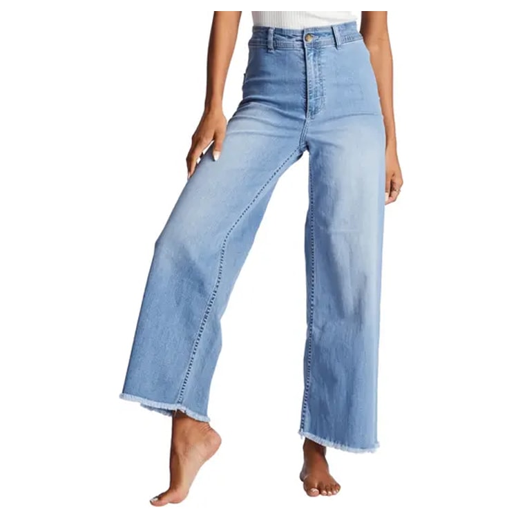 These wide leg jeans are perfect for summer and are under $100! #ABlissfulNest