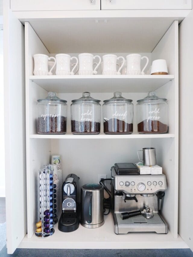 Coffee Bar Essentials - A Blissful Nest