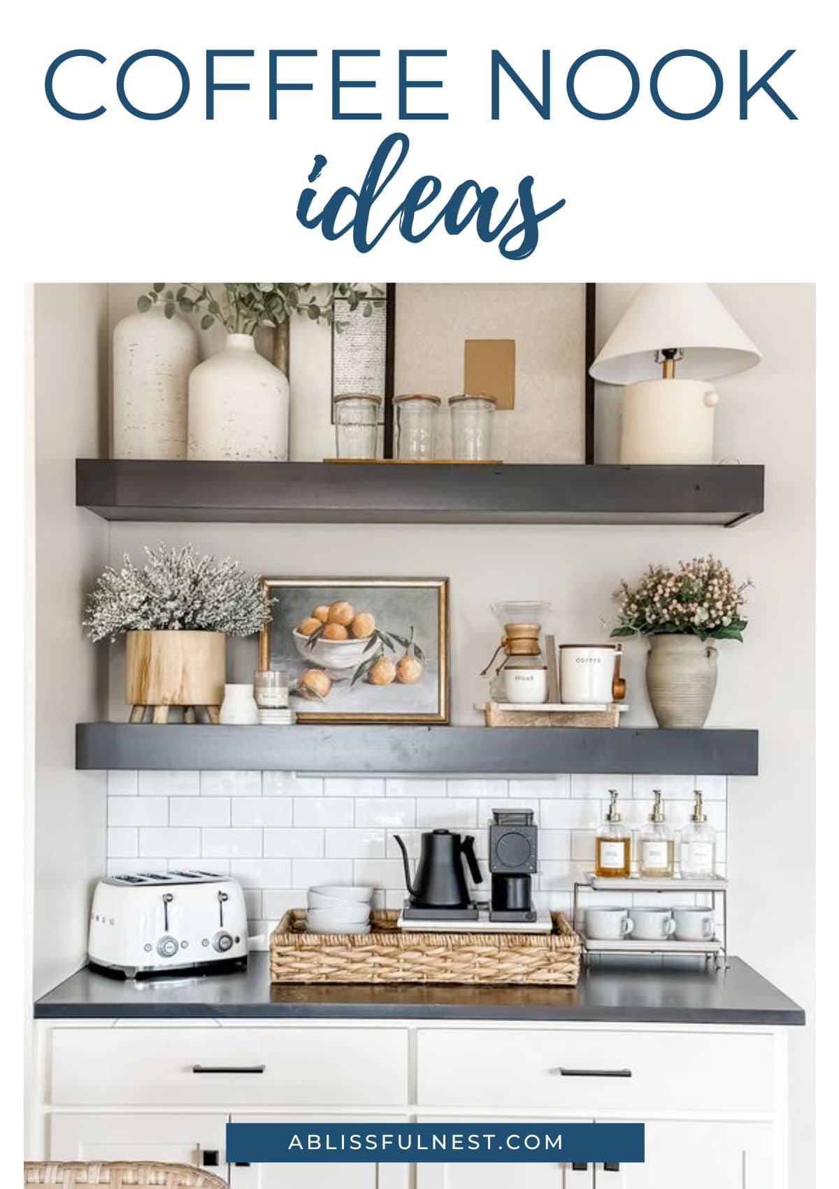 Coffee Bar Ideas - A Blissful Nest