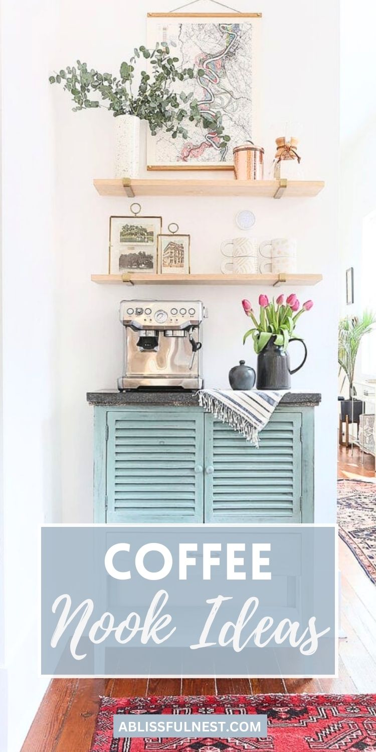 Coffee Nook Ideas - A Blissful Nest