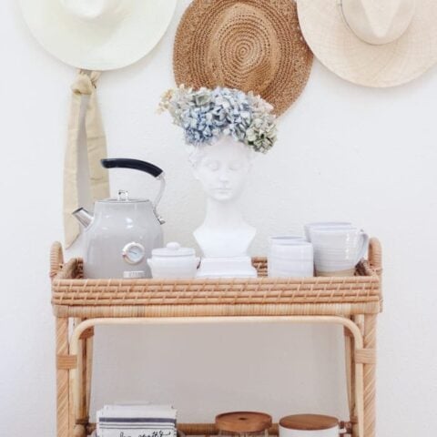 Image for Rattan Bar Cart