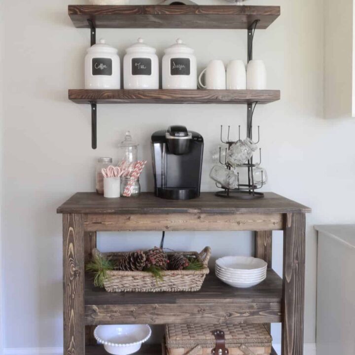 Image for DIY Wood Coffee Station