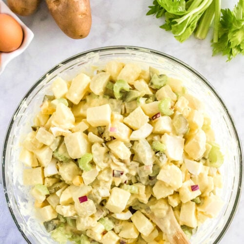 Southern Potato Salad Recipe - A Blissful Nest
