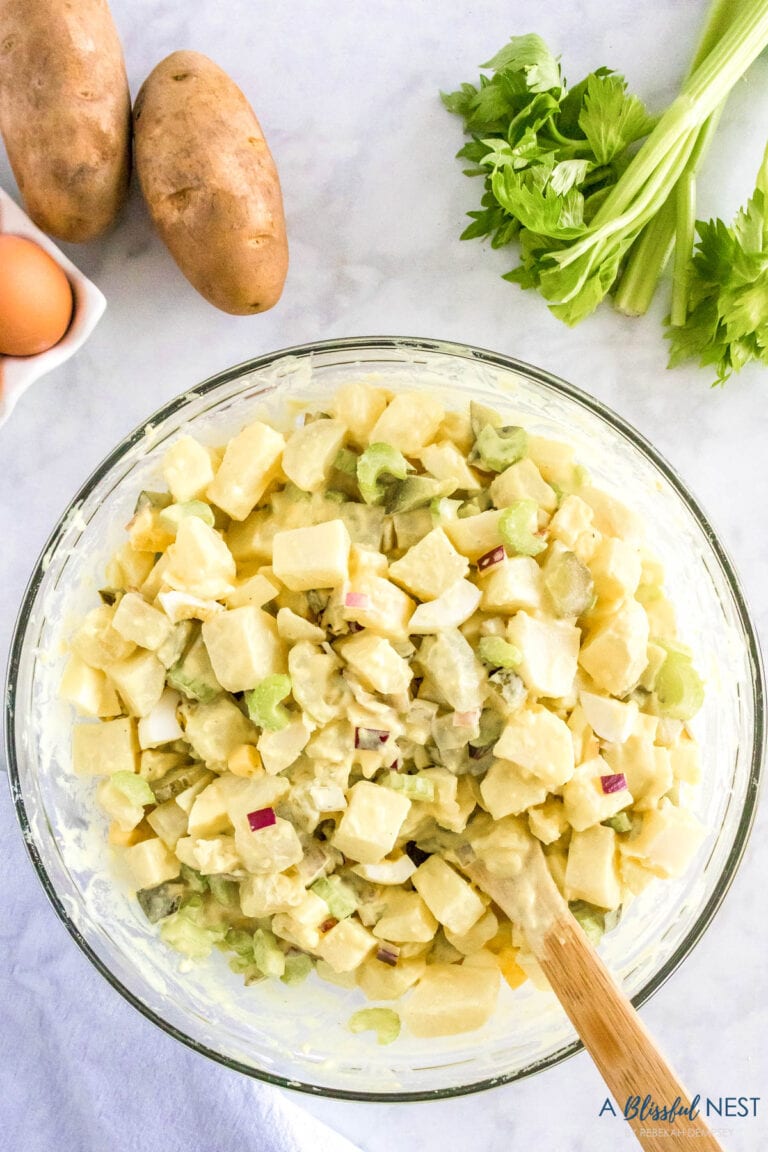 Southern Potato Salad Recipe A Blissful Nest