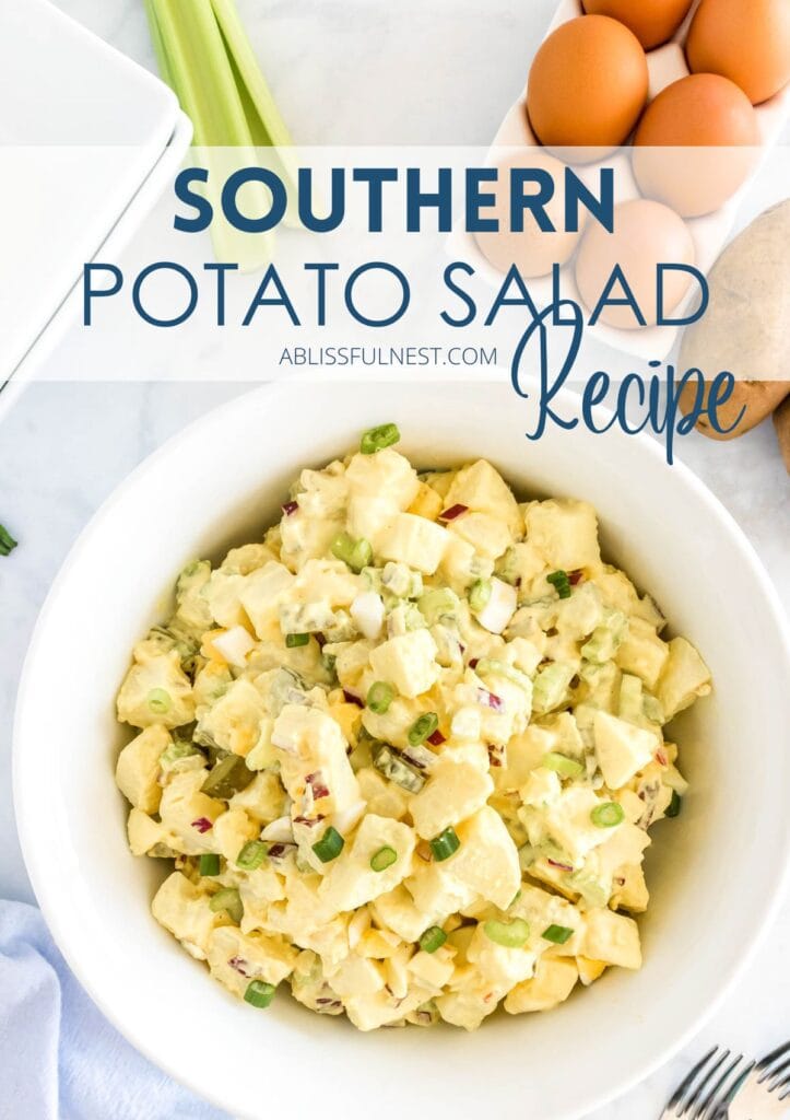 Southern Potato Salad Recipe - A Blissful Nest