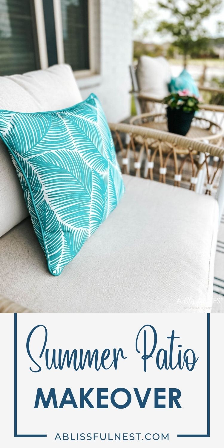 Summer Patio Makeover With Walmart - A Blissful Nest