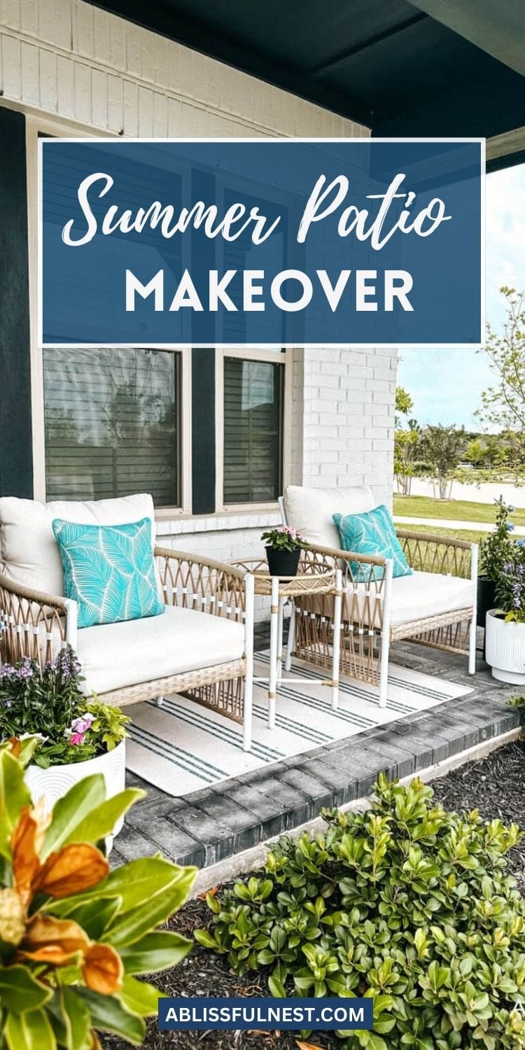 Summer Patio Makeover With Walmart - A Blissful Nest