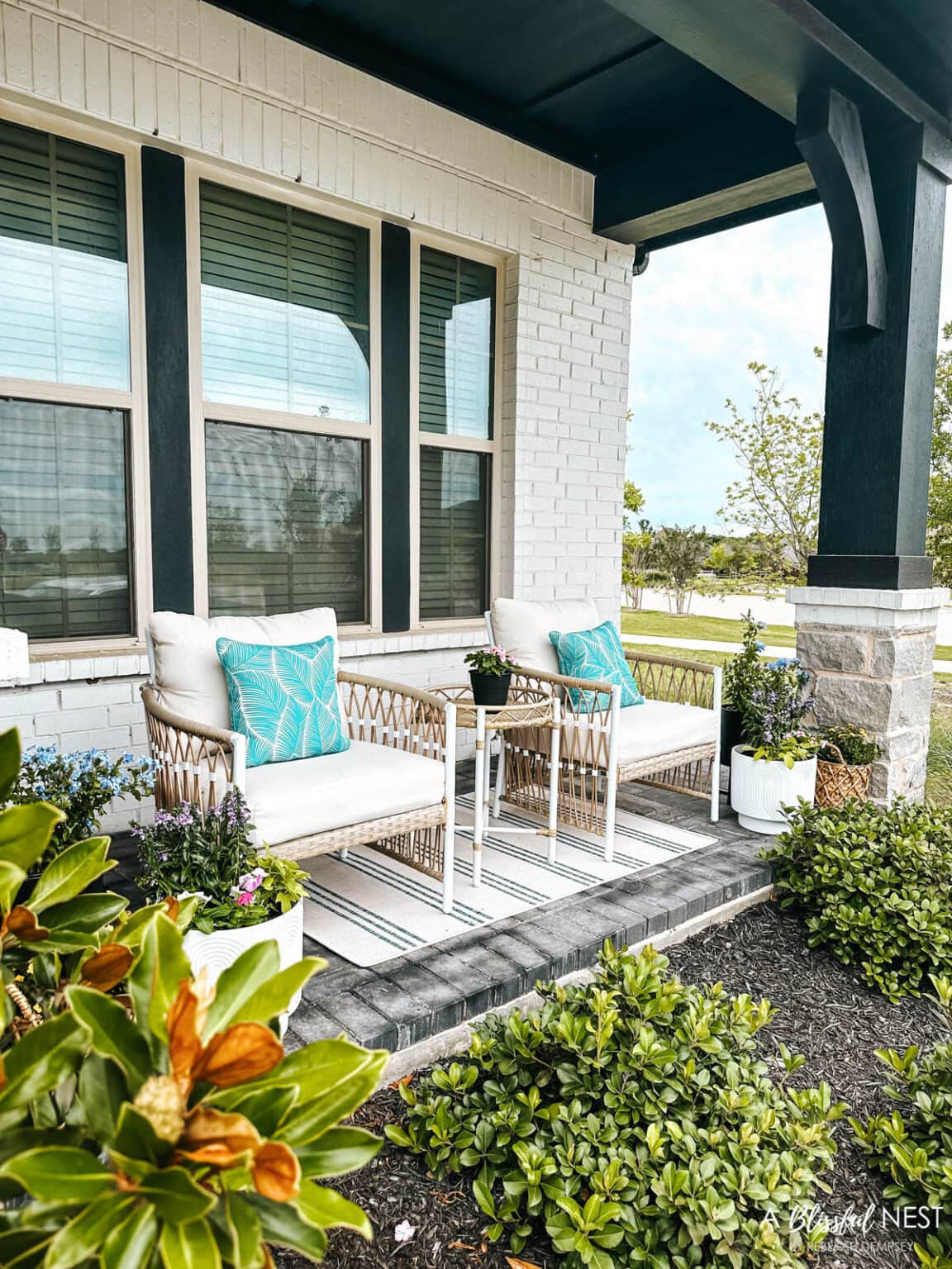 Summer Patio Makeover With Walmart A Blissful Nest