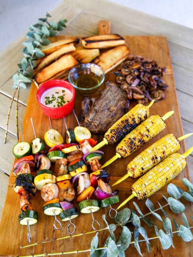 Simple Steak Grilled Charcuterie Board Story